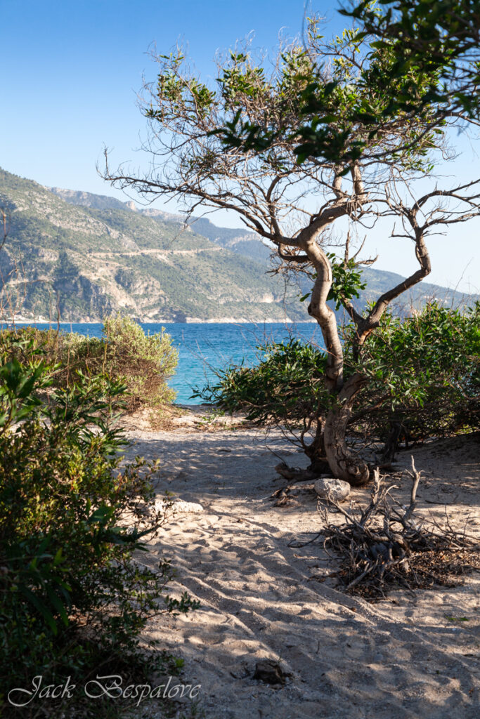 View on the sea and mountain